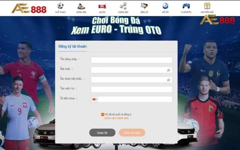 Hình ảnh 21 Dang Ky Ae888 Buoc Dau Tien Den The Gioi Ca Cuoc trong bài viết Đăng Ký AE888 - Bước Đầu Tiên Đến Thế Giới Cá Cược. Đăng Ký AE888 - Bước Đầu Tiên Đến Thế Giới Cá Cược